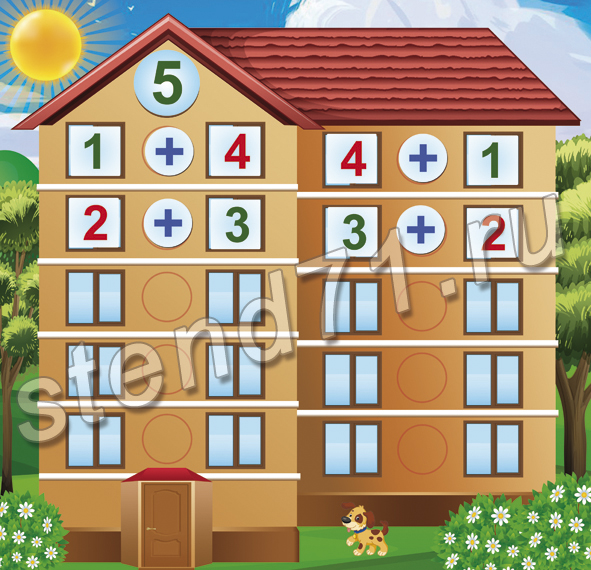 Состав числа 5